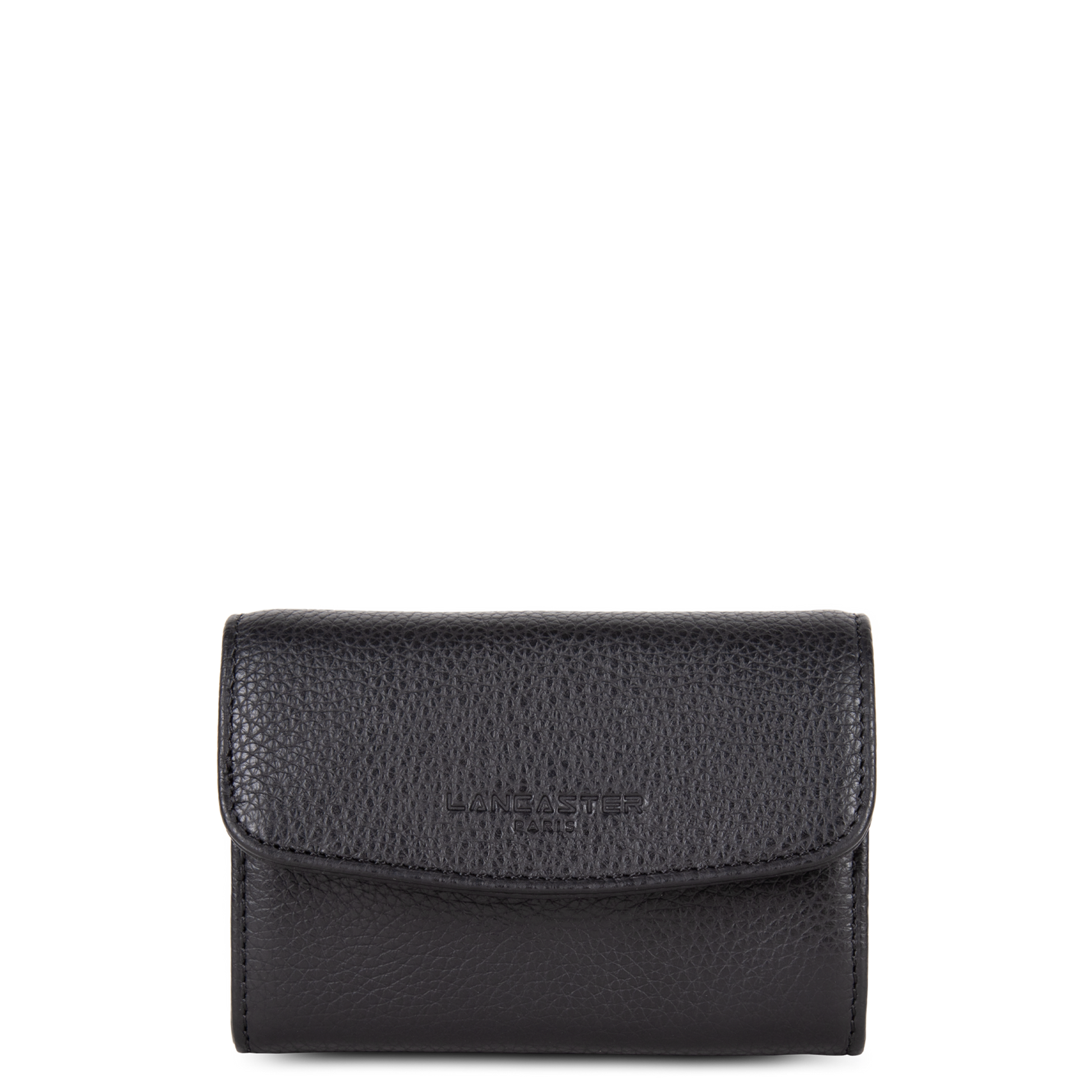 portefeuille - foulonné pm #couleur_noir