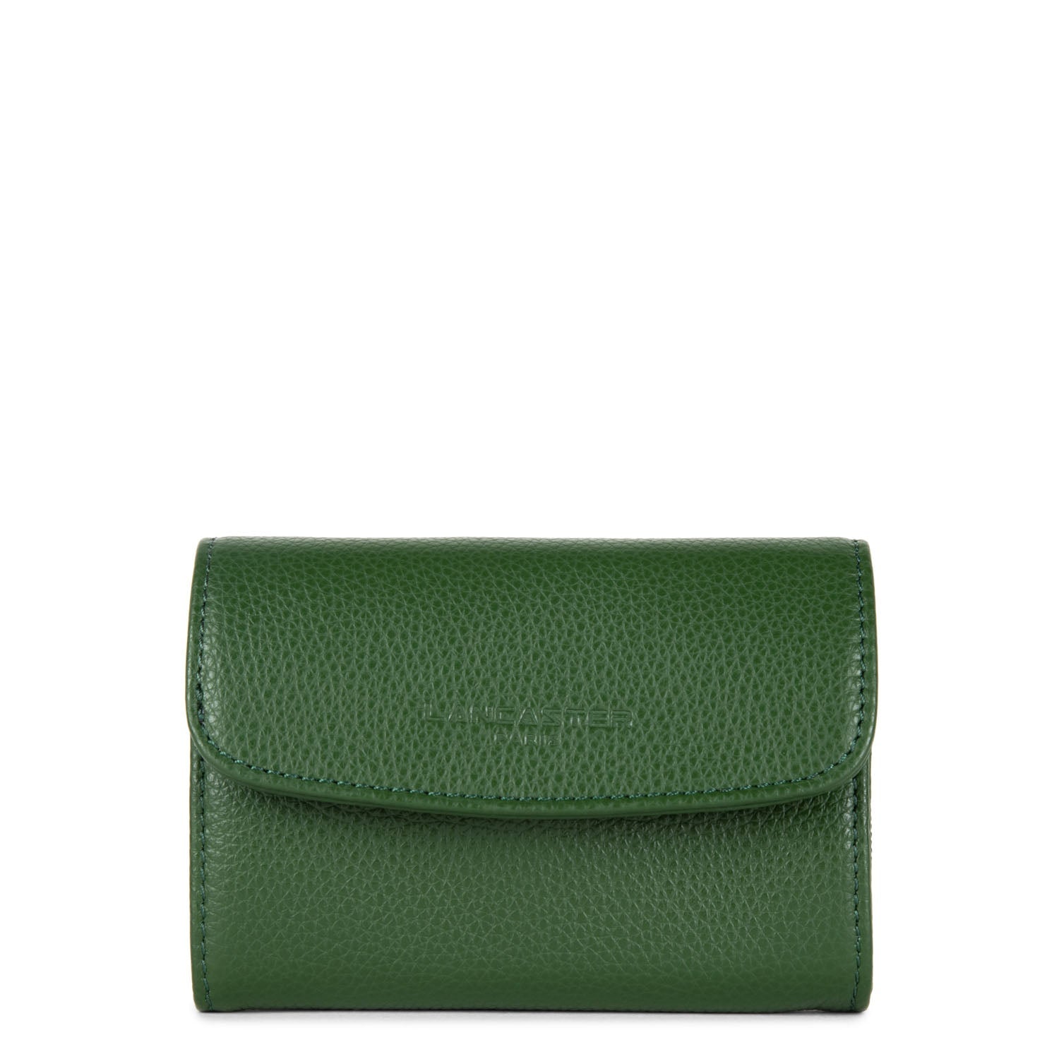 portefeuille - foulonné pm #couleur_vert-pin