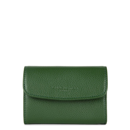 portefeuille - foulonné pm #couleur_vert-pin