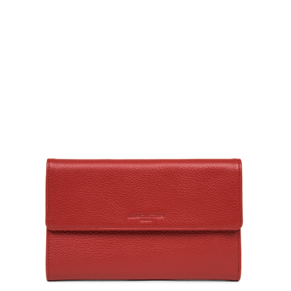 compagnon dos à dos - foulonné pm #couleur_rouge