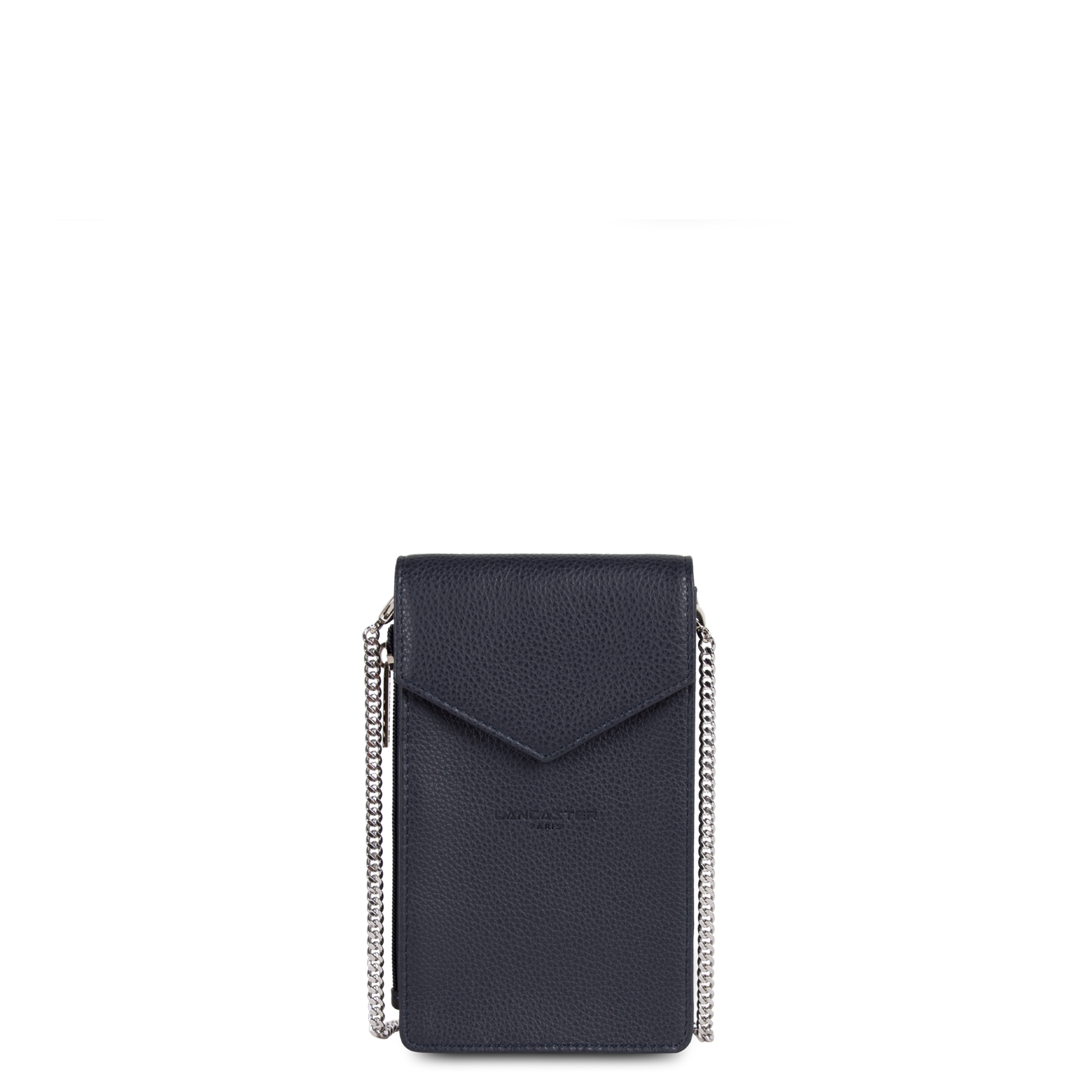 pochette smartphone - foulonné pm #couleur_bleu-fonc