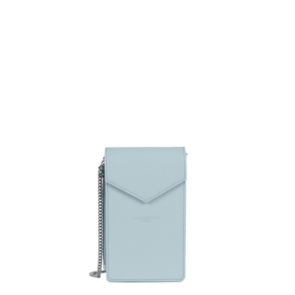 pochette smartphone - foulonné pm #couleur_bleu-fum