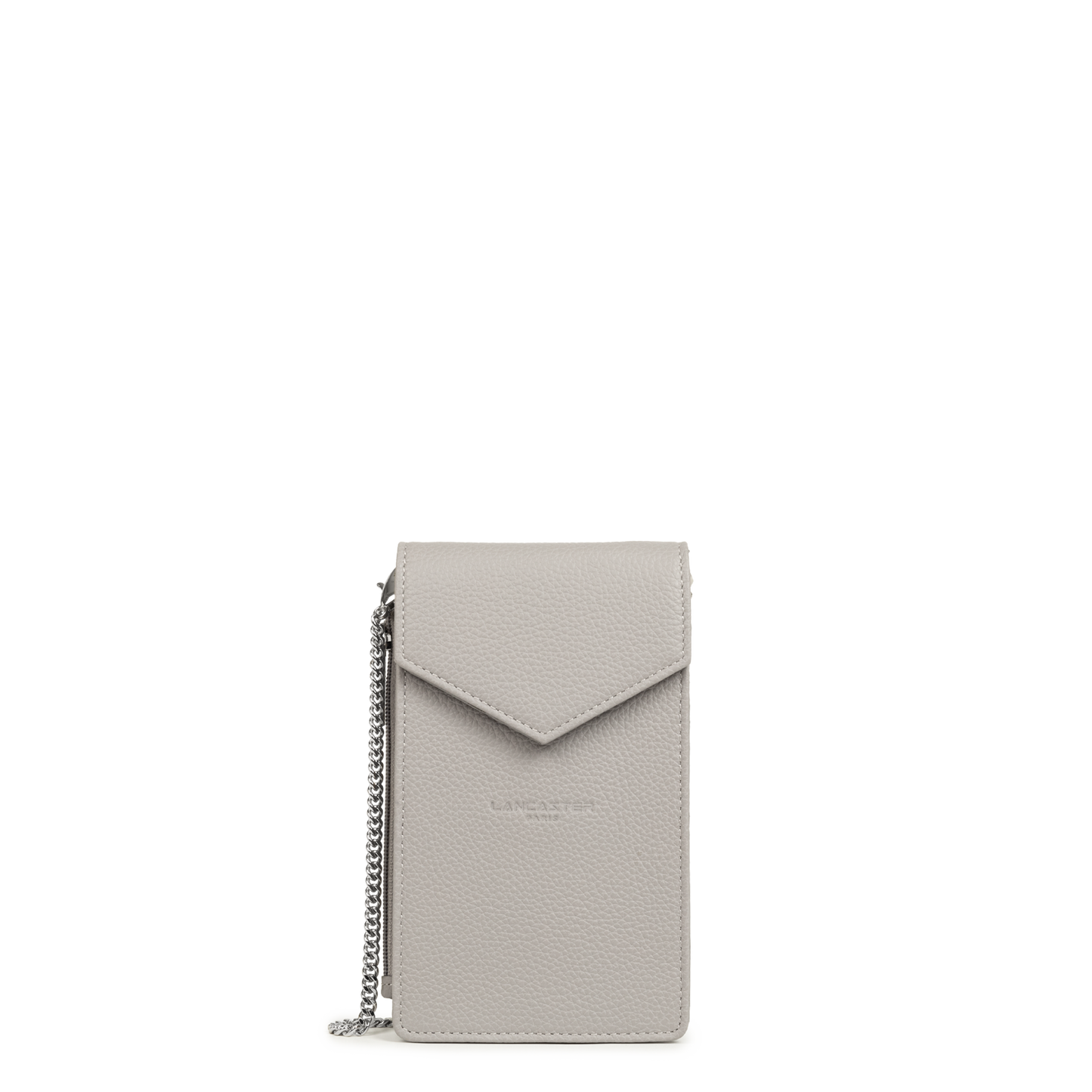 pochette smartphone - foulonné pm #couleur_gris