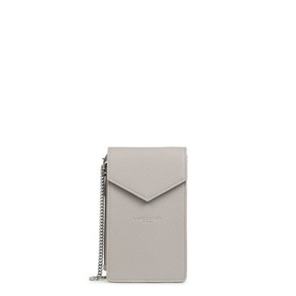pochette smartphone - foulonné pm #couleur_gris