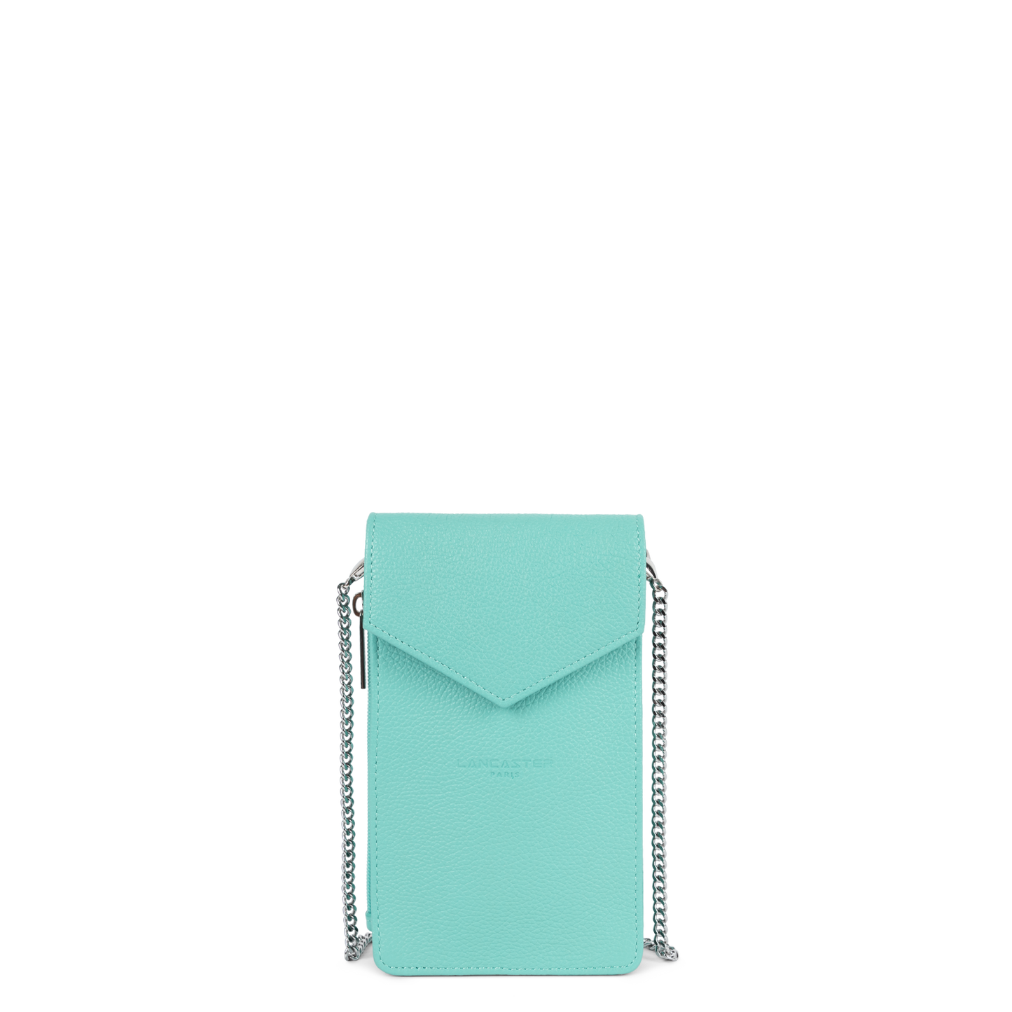 pochette smartphone - foulonné pm #couleur_lagon