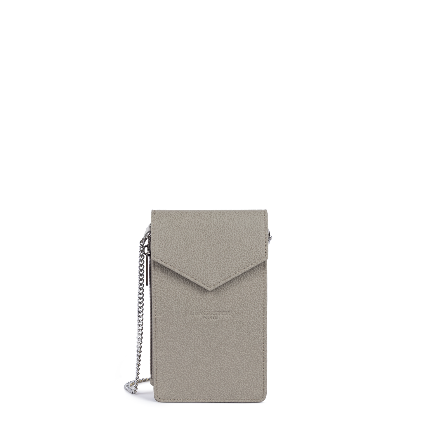 pochette smartphone - foulonné pm #couleur_mastic