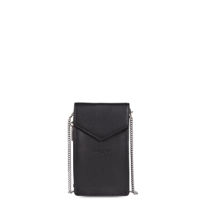pochette smartphone - foulonné pm #couleur_noir