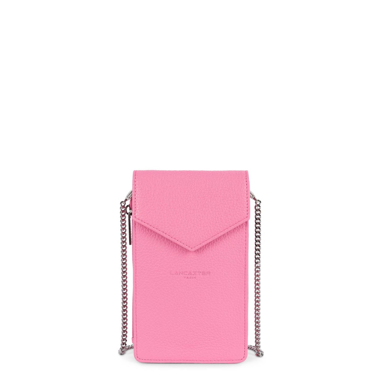 pochette smartphone - foulonné pm #couleur_rose