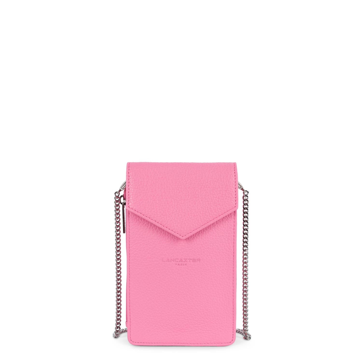 pochette smartphone - foulonné pm #couleur_rose