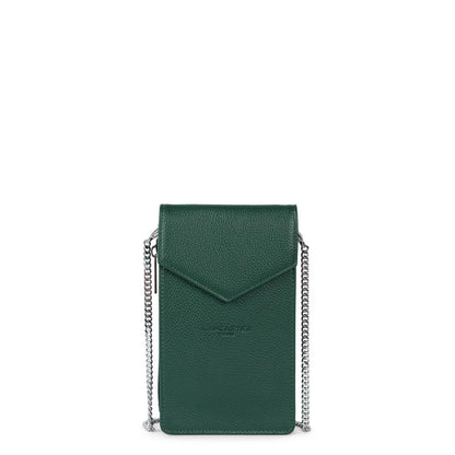 pochette smartphone - foulonné pm #couleur_vert-fonc