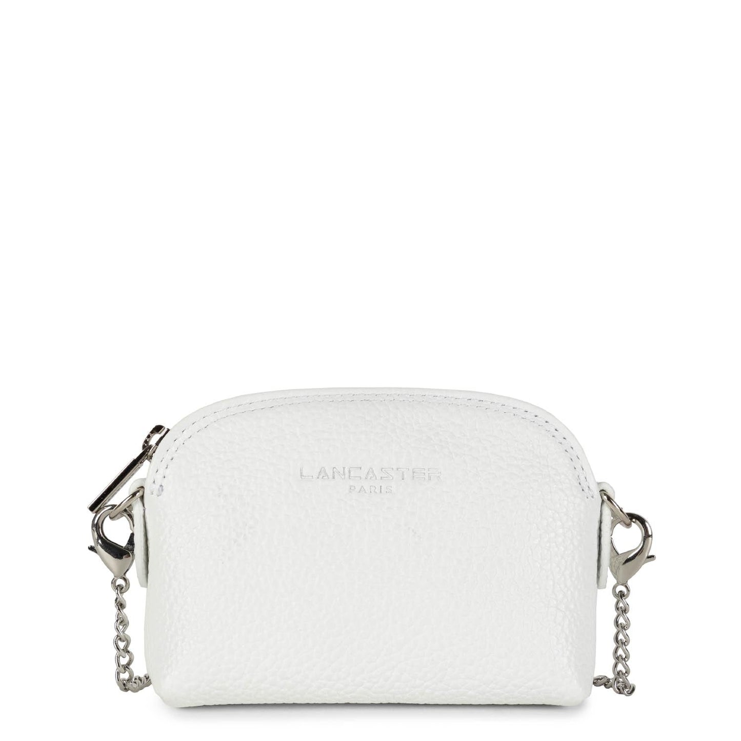 petit porte-monnaie - foulonné pm #couleur_blanc
