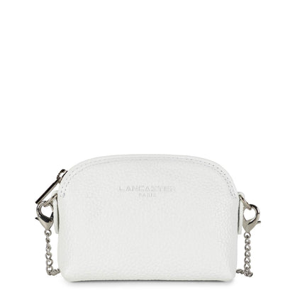 petit porte-monnaie - foulonné pm #couleur_blanc