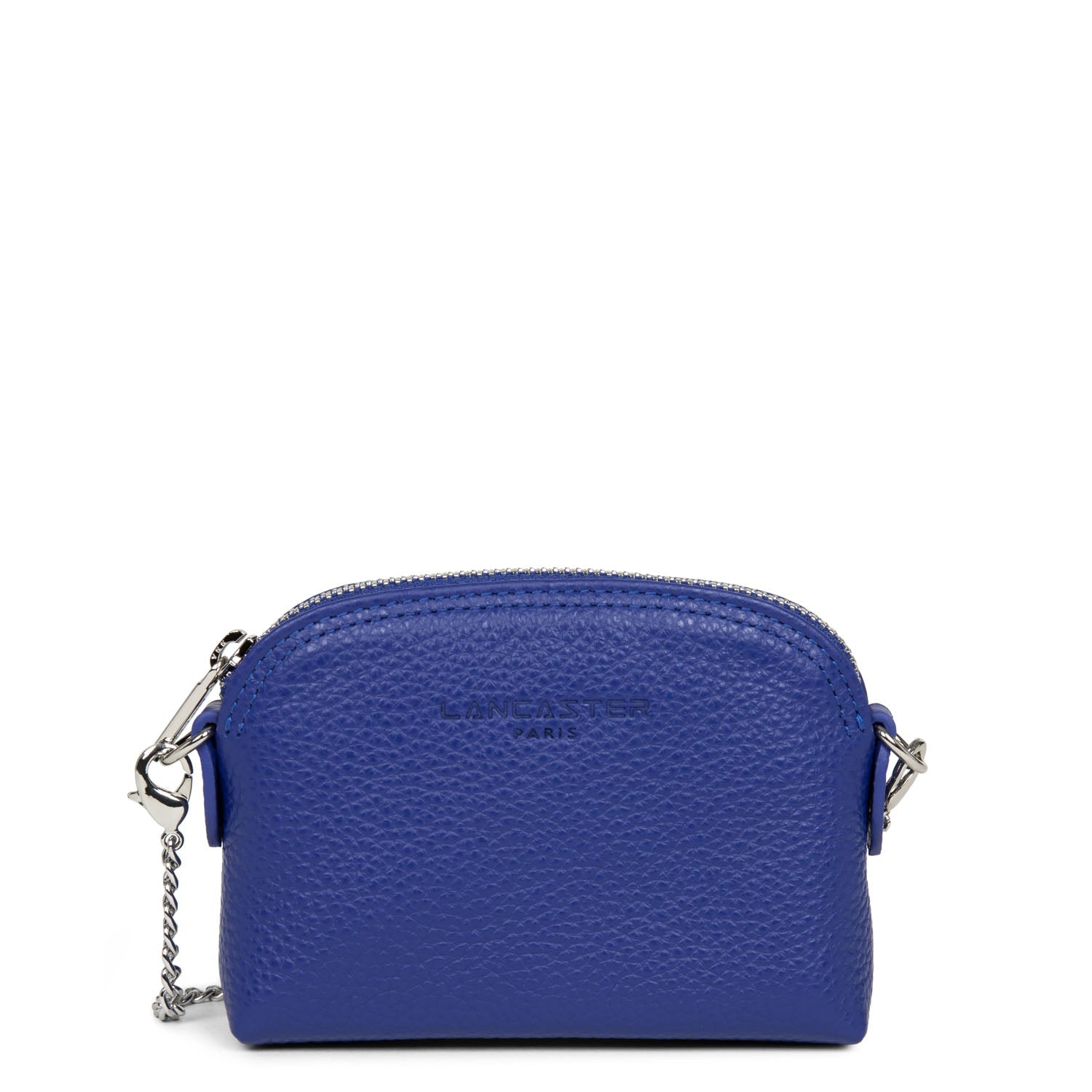 petit porte-monnaie - foulonné pm #couleur_bleu-lectrique