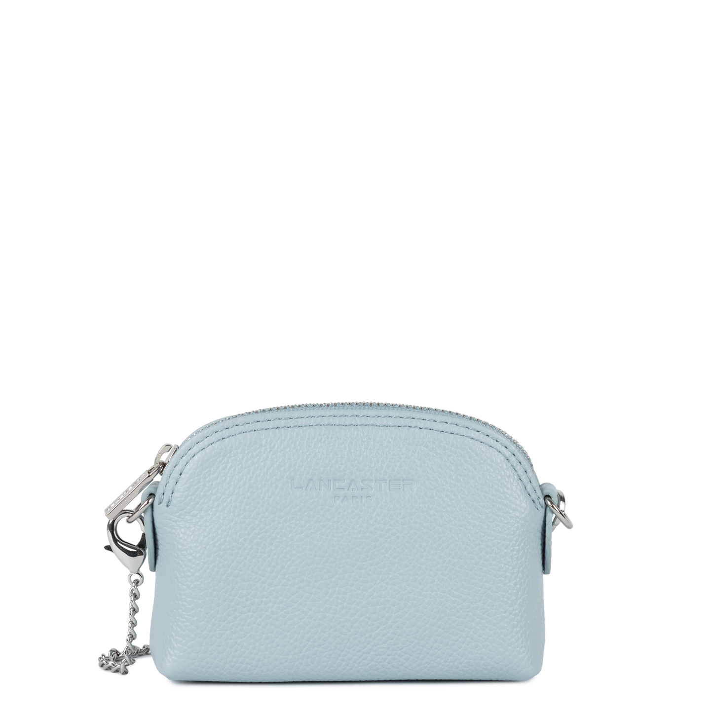 petit porte-monnaie - foulonné pm #couleur_bleu-fum