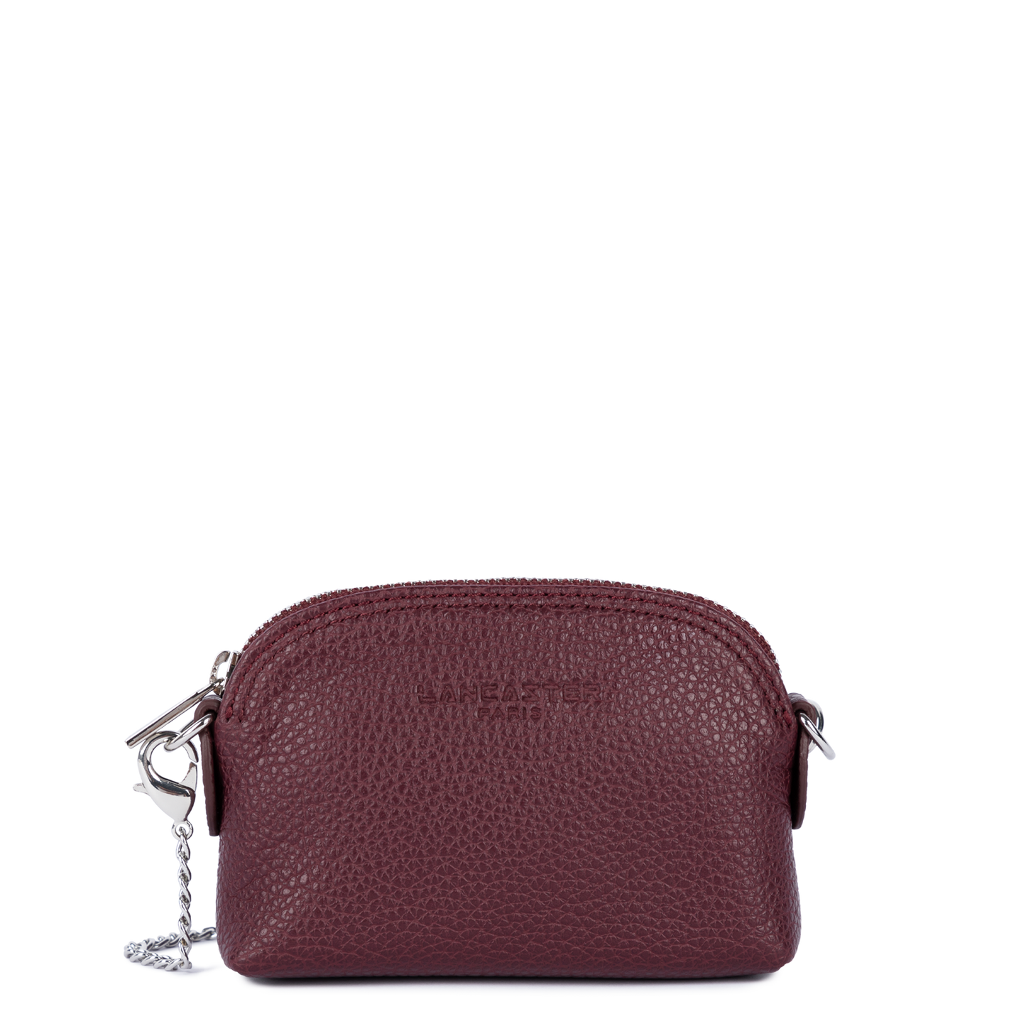 petit porte-monnaie - foulonné pm #couleur_bordeaux