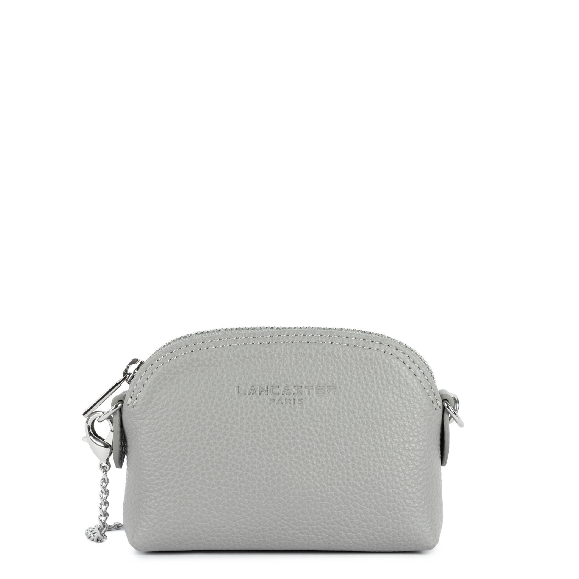petit porte-monnaie - foulonné pm #couleur_gris