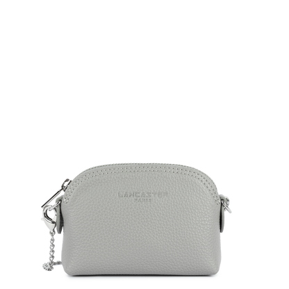 petit porte-monnaie - foulonné pm #couleur_gris
