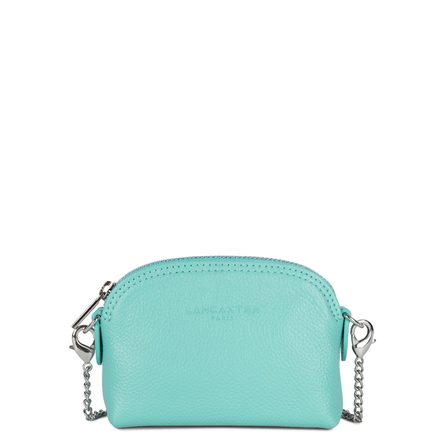 petit porte-monnaie - foulonné pm #couleur_lagon