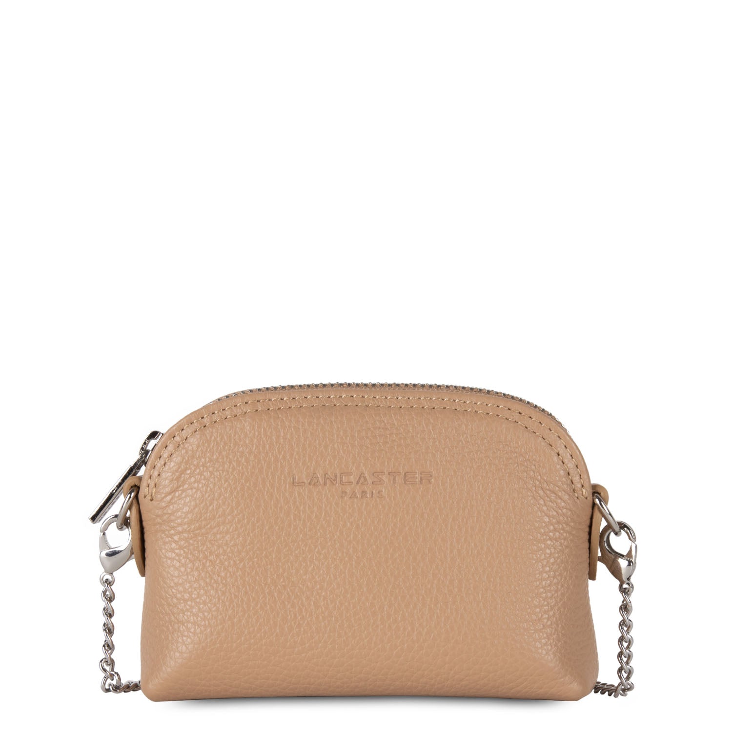 petit porte-monnaie - foulonné pm #couleur_naturel