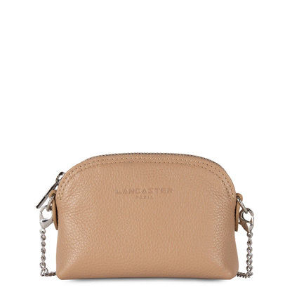 petit porte-monnaie - foulonné pm #couleur_naturel