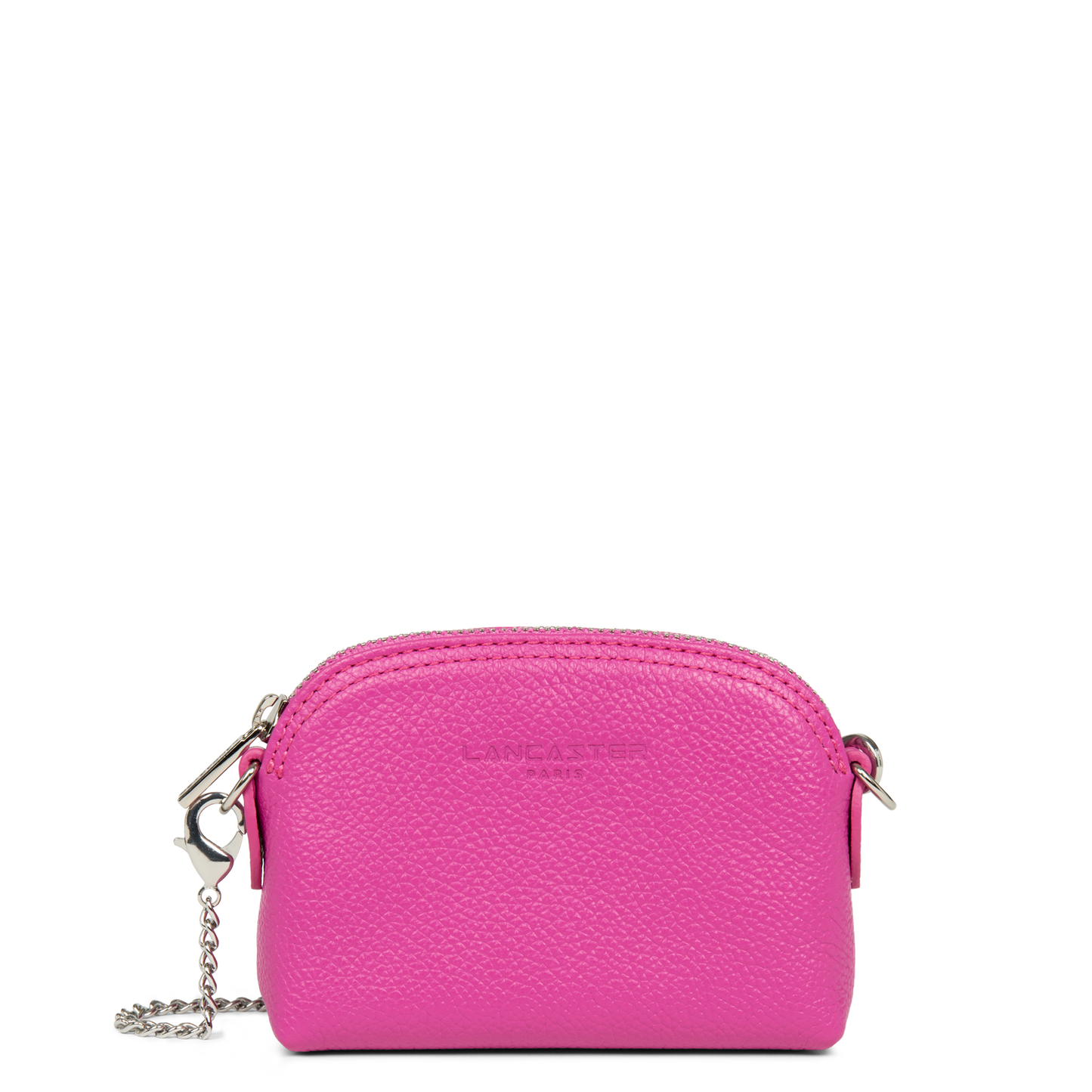 petit porte-monnaie - foulonné pm #couleur_orchide