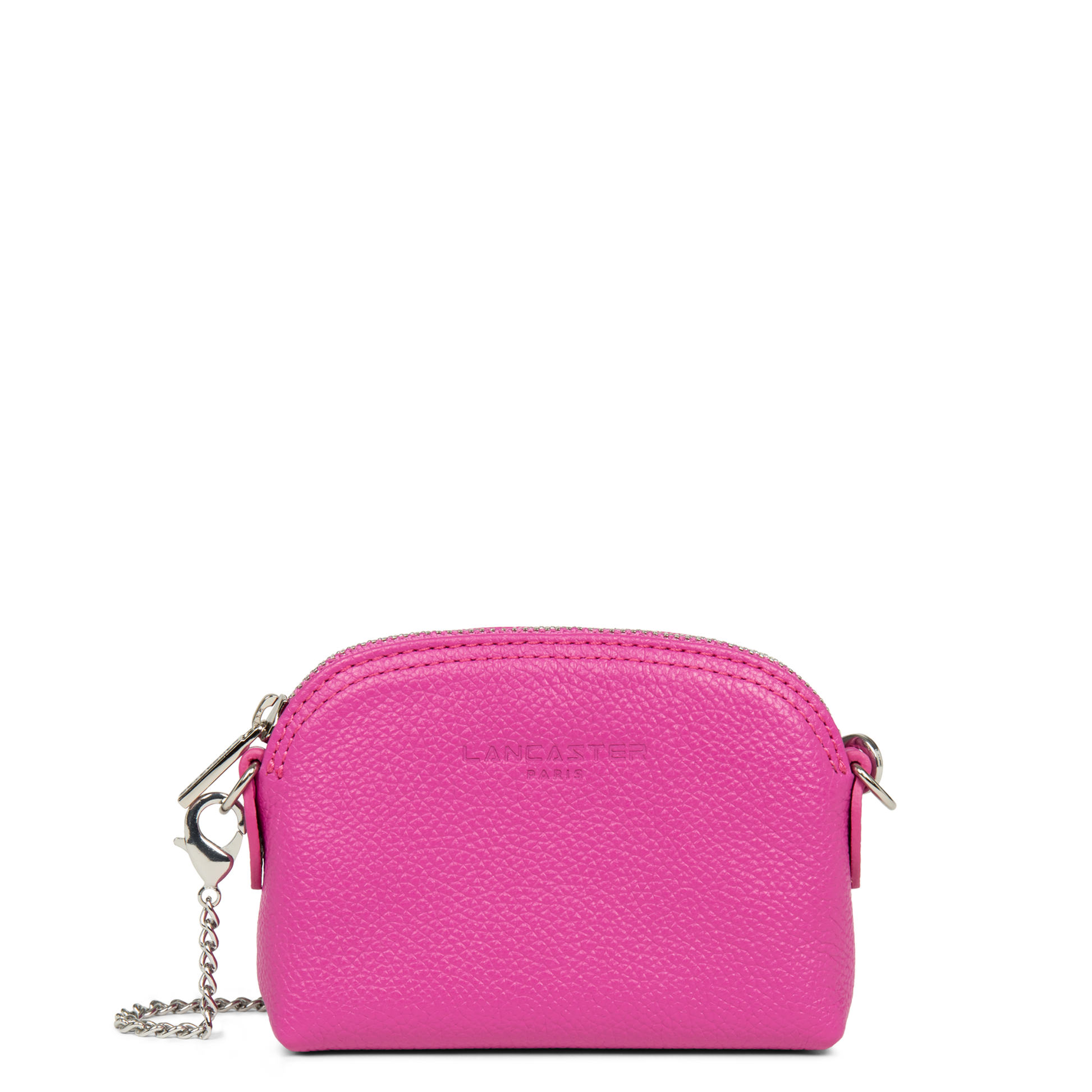 petit porte-monnaie - foulonné pm #couleur_orchide