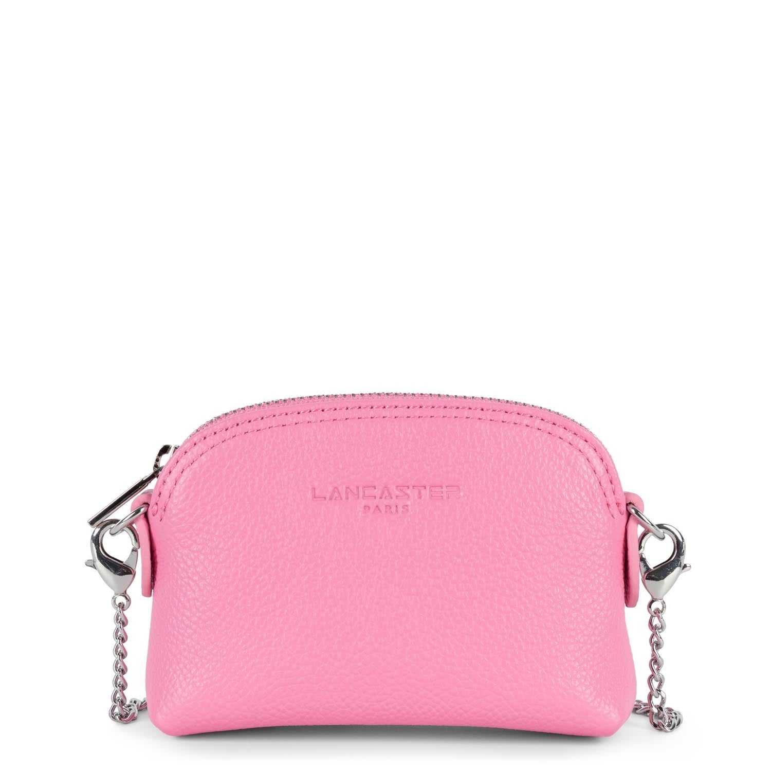 petit porte-monnaie - foulonné pm #couleur_rose