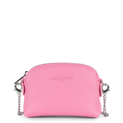 petit porte-monnaie - foulonné pm #couleur_rose