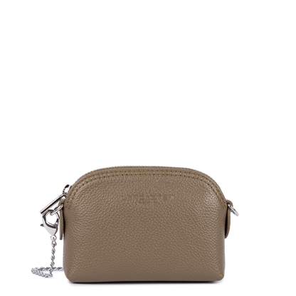 petit porte-monnaie - foulonné pm #couleur_sable-fonc