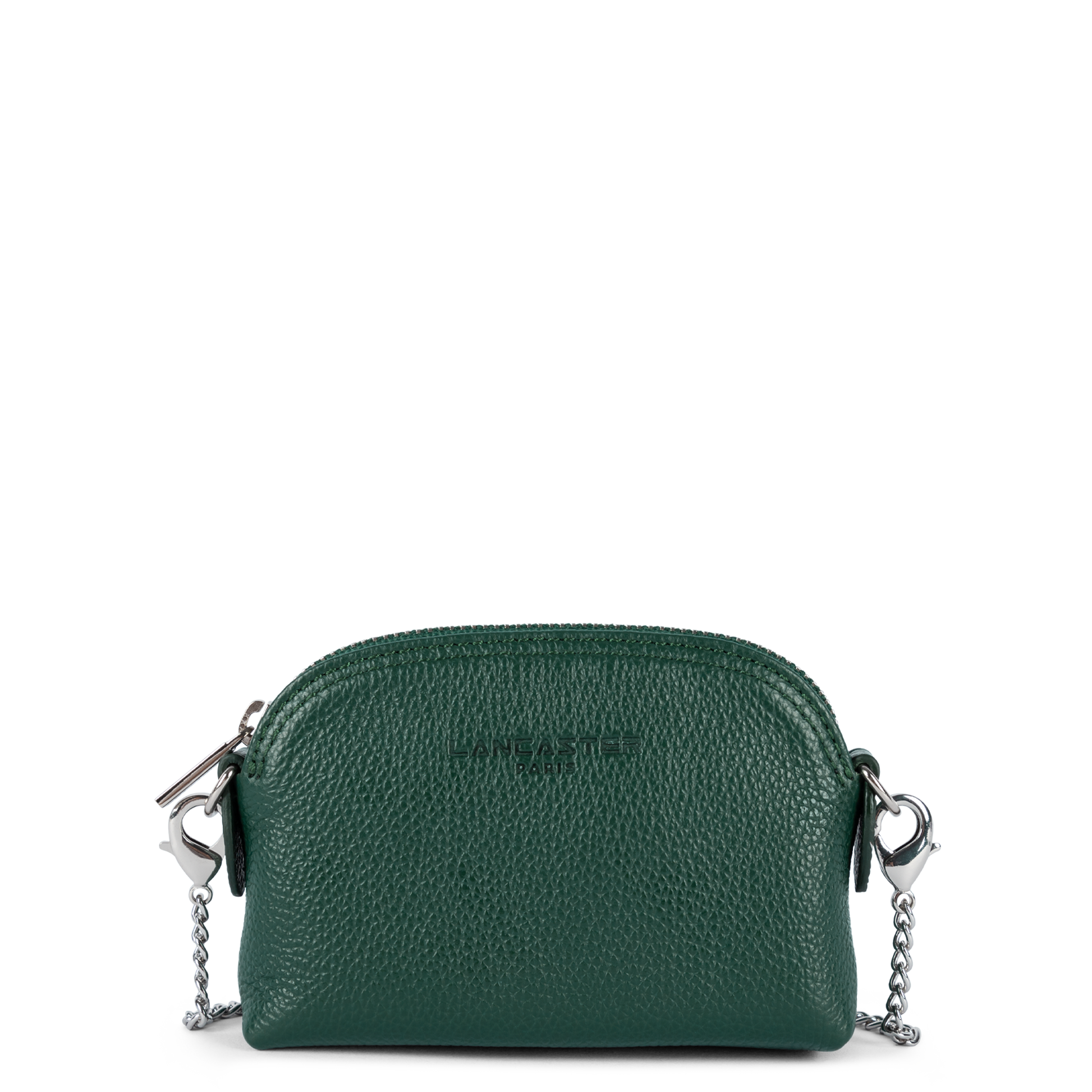 petit porte-monnaie - foulonné pm #couleur_vert-fonc
