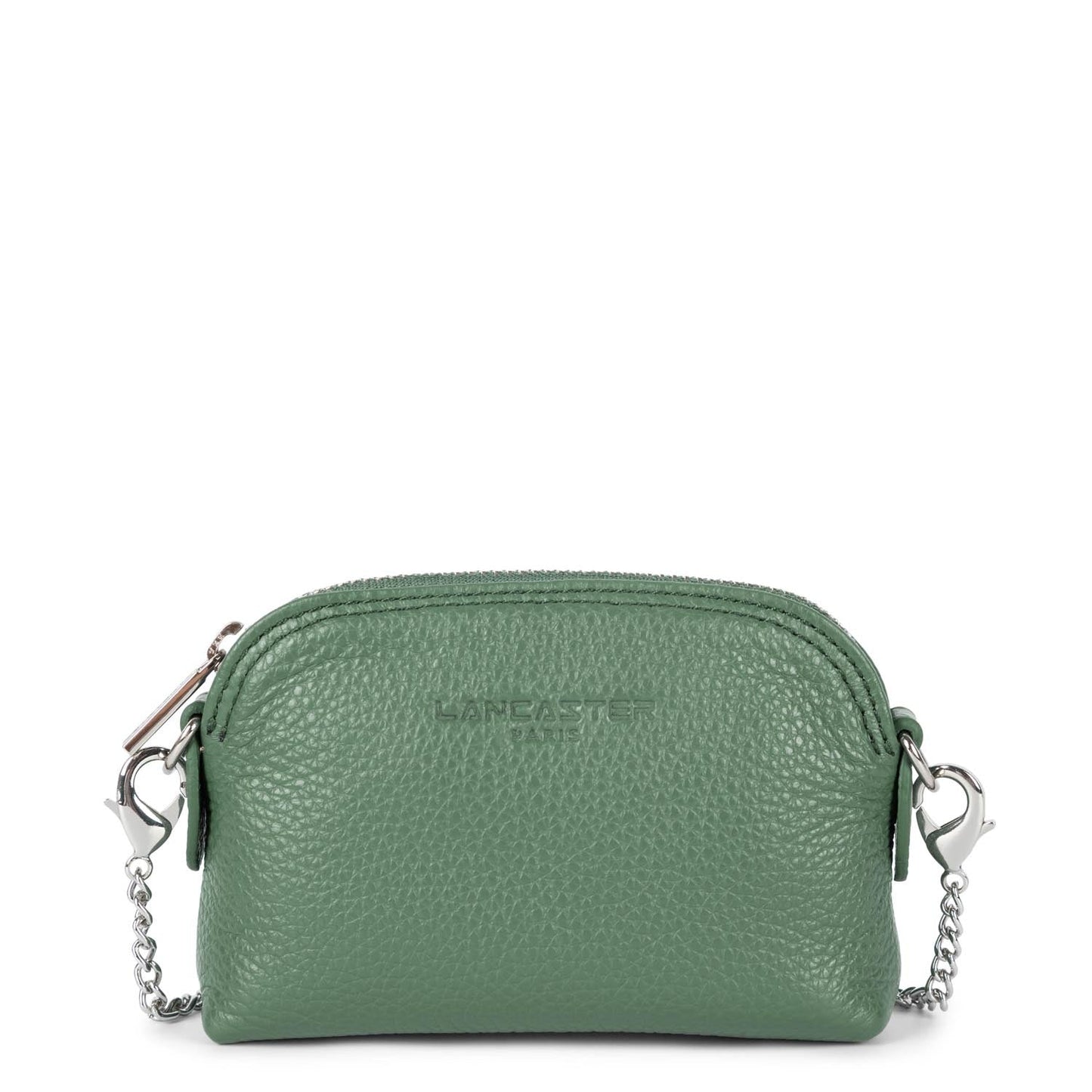 petit porte-monnaie - foulonné pm #couleur_vert-fort