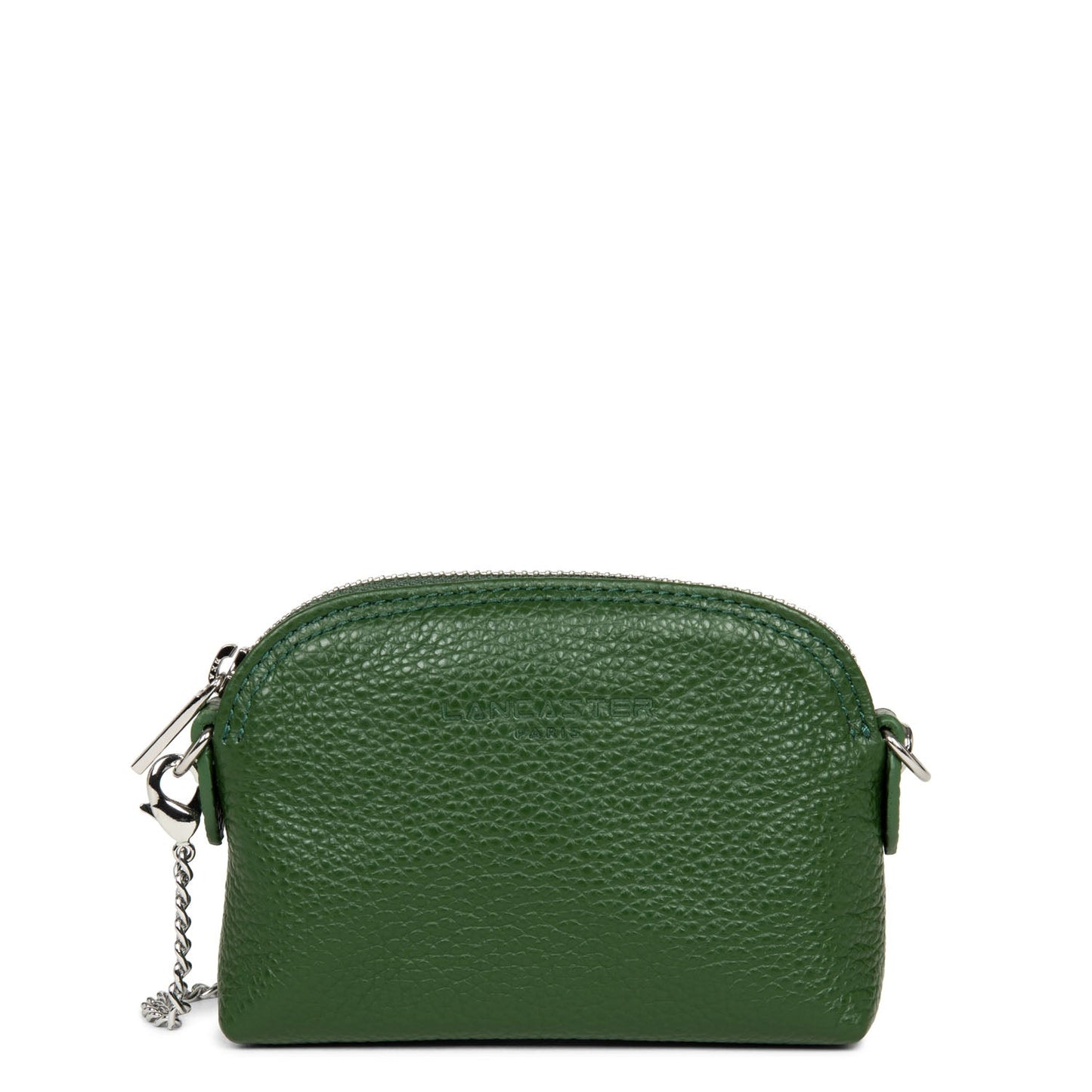 petit porte-monnaie - foulonné pm #couleur_vert-pin