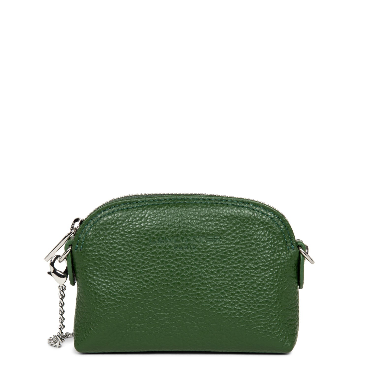 petit porte-monnaie - foulonné pm #couleur_vert-pin