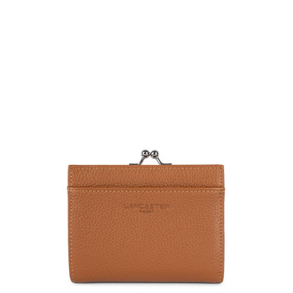 porte-monnaie - foulonné pm #couleur_caramel