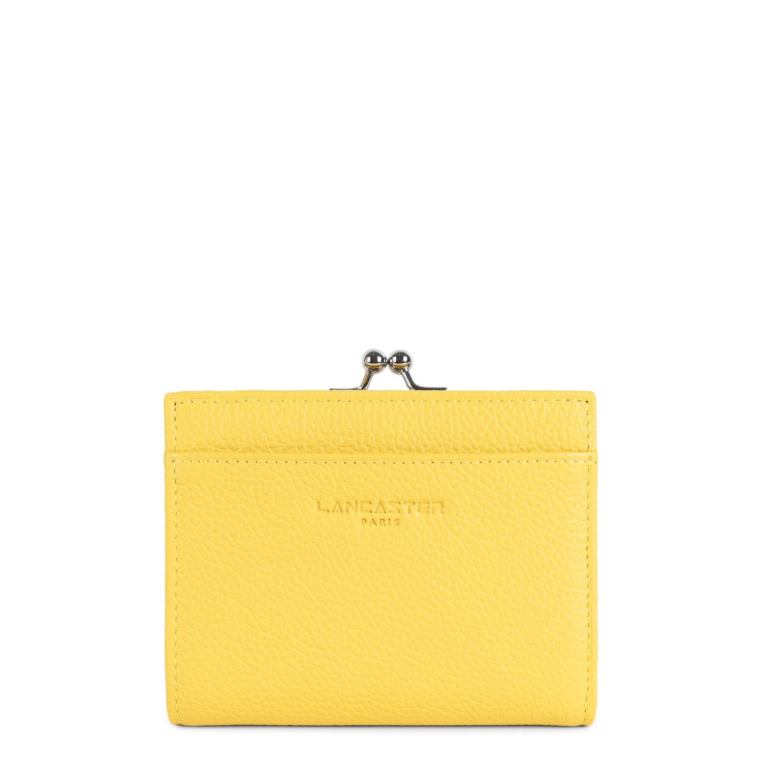 porte-monnaie - foulonné pm #couleur_jaune