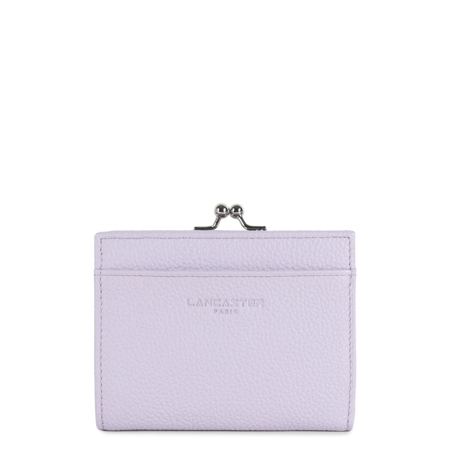 porte-monnaie - foulonné pm #couleur_lilas