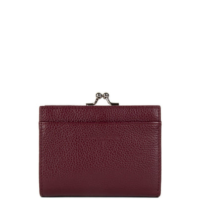 porte-monnaie - foulonné pm #couleur_pourpre