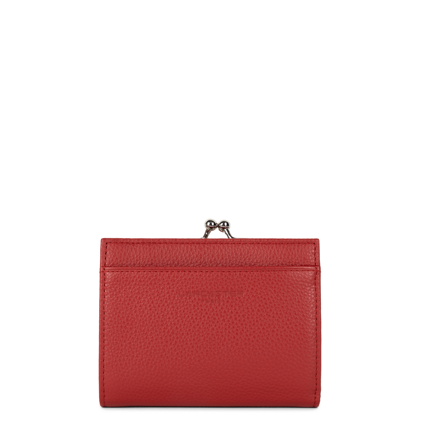 porte-monnaie - foulonné pm #couleur_rouge