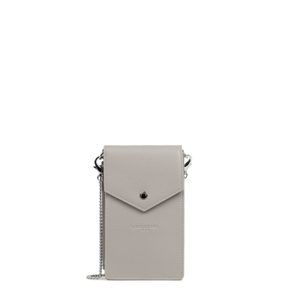 pochette smartphone - foulonné pm #couleur_gris