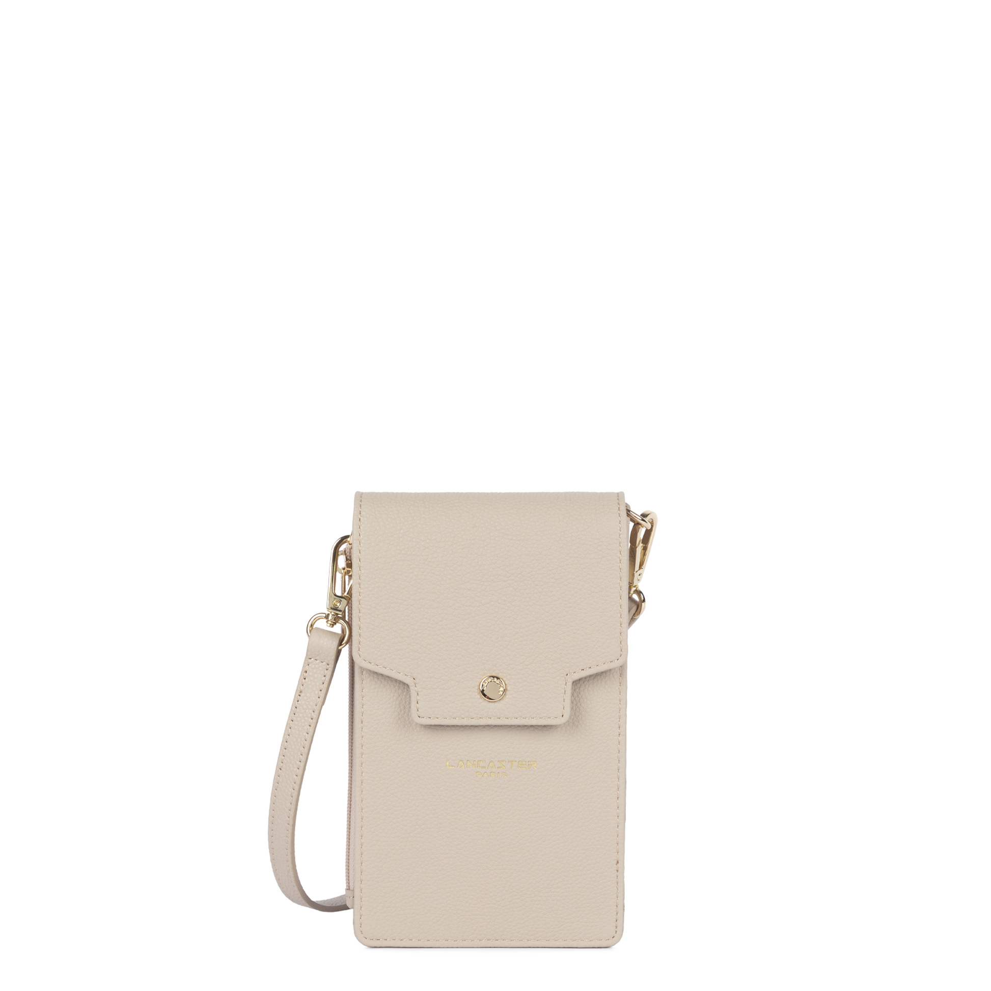 pochette smartphone - mademoiselle grace #couleur_beige