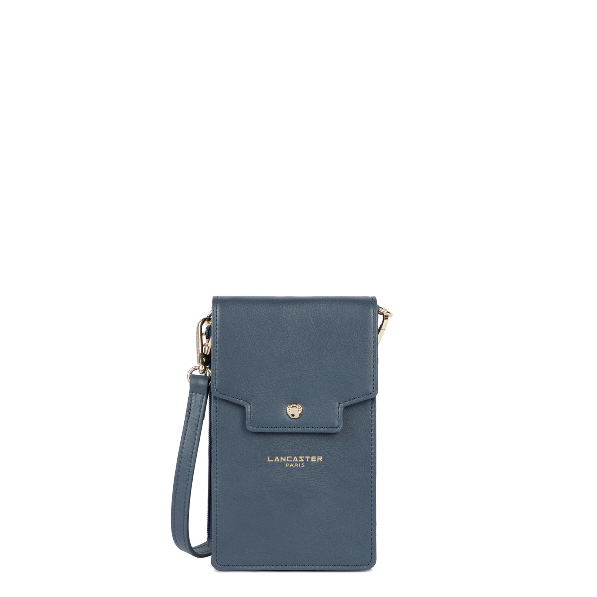 pochette smartphone - mademoiselle grace #couleur_bleu-mer