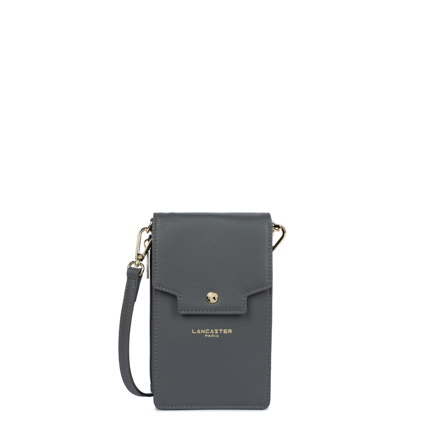 pochette smartphone - mademoiselle grace #couleur_gris