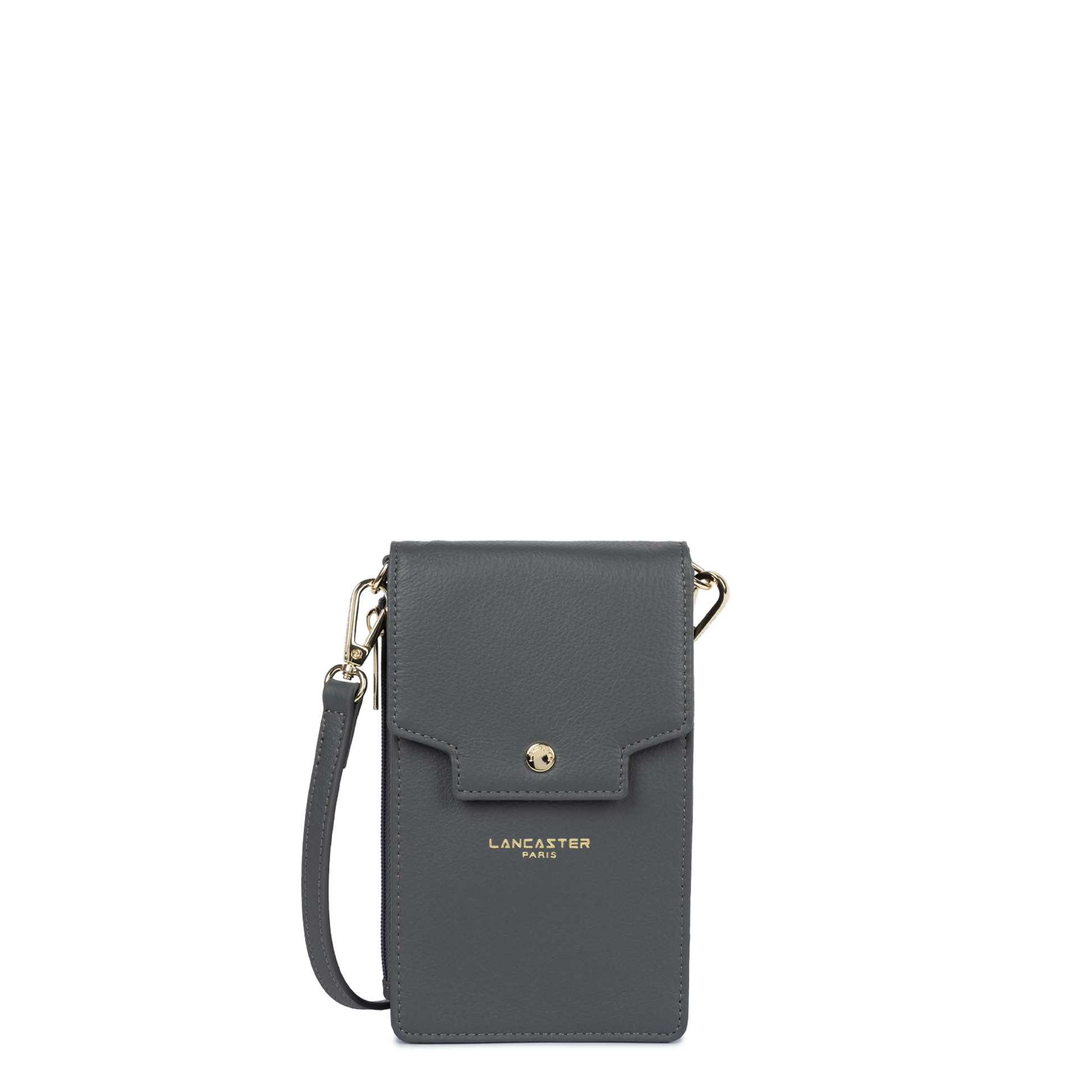 pochette smartphone - mademoiselle grace #couleur_gris