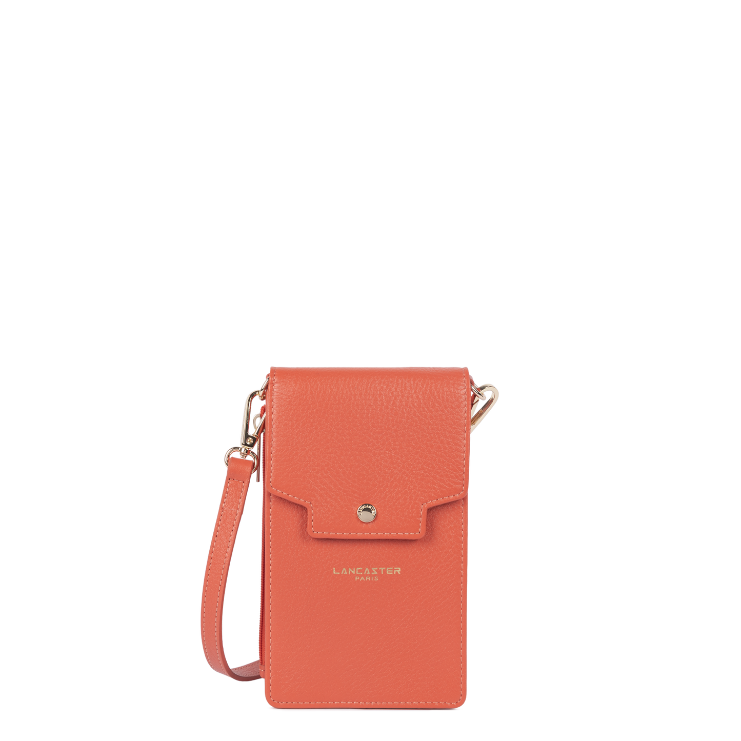 pochette smartphone - mademoiselle grace #couleur_orange