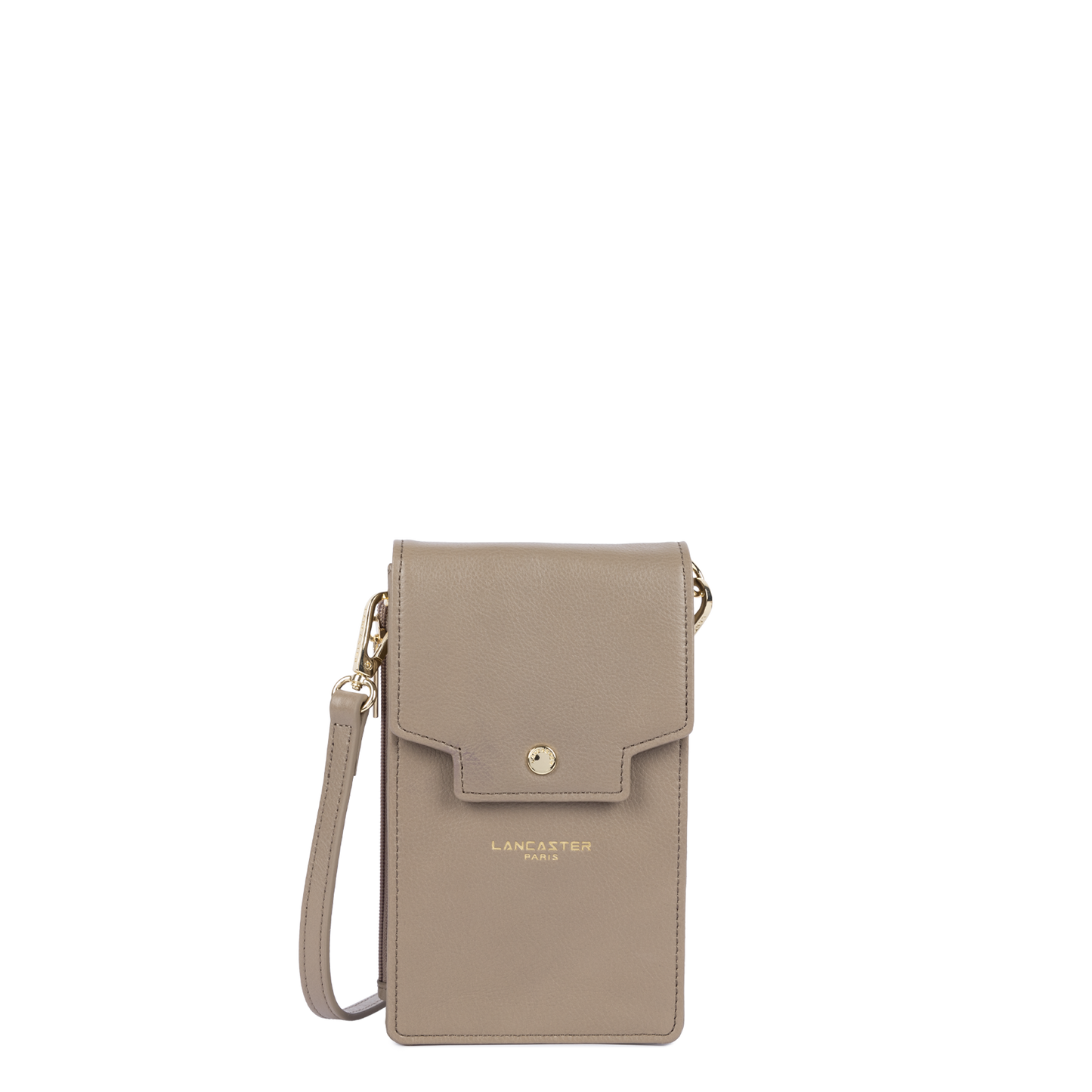 pochette smartphone - mademoiselle grace #couleur_sable-fonc