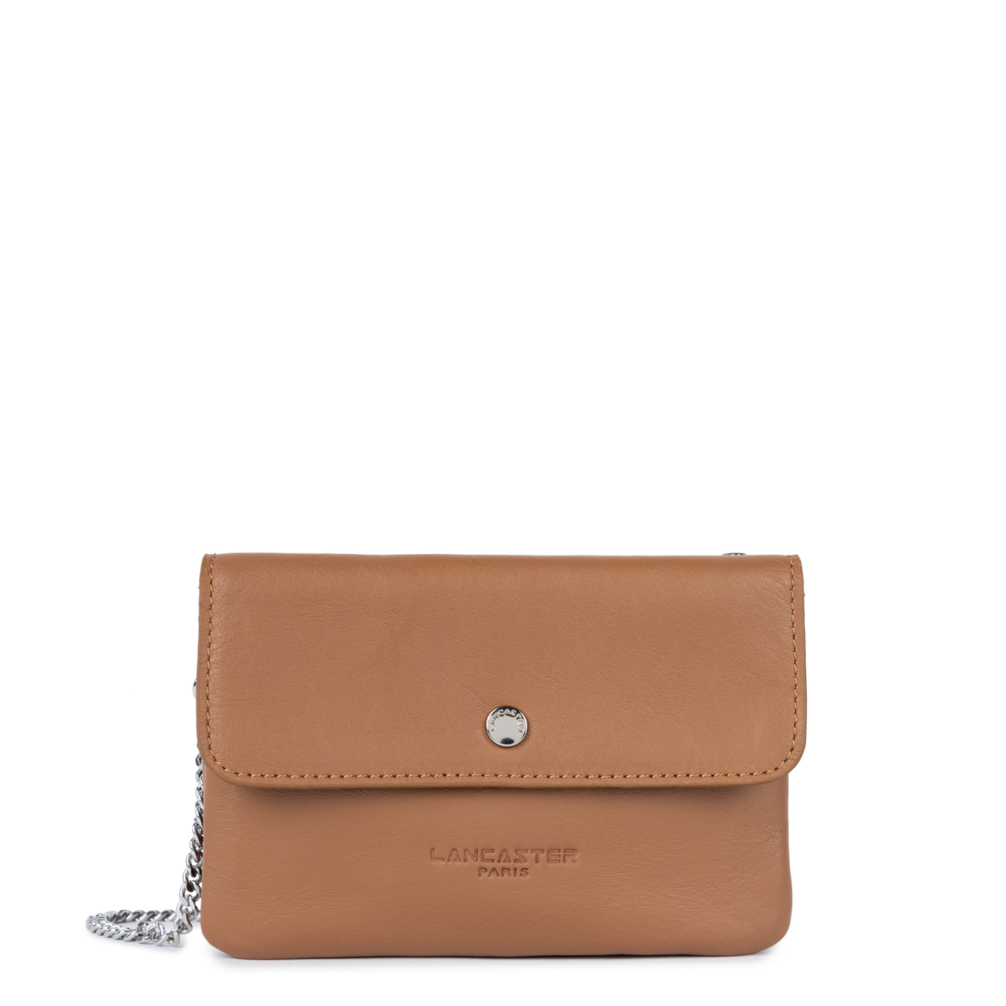 petit double pochette - soft pm #couleur_camel