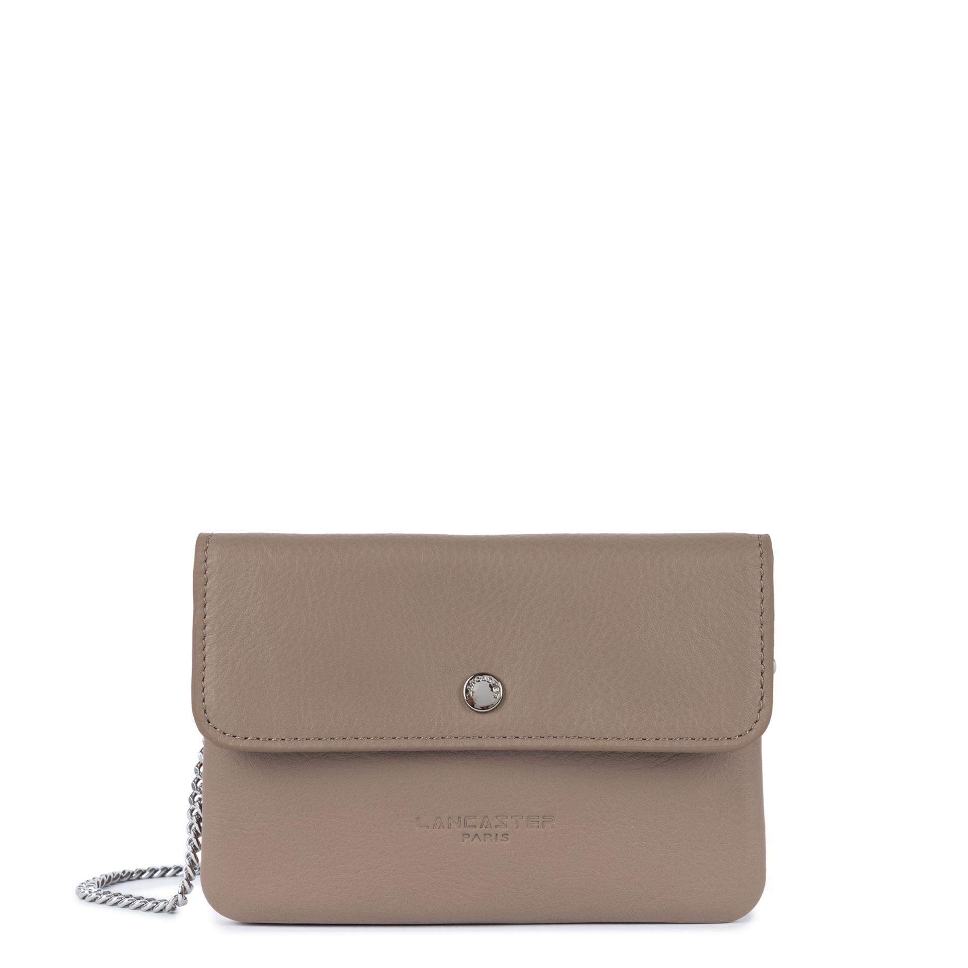 petit double pochette - soft pm #couleur_galet-fonc