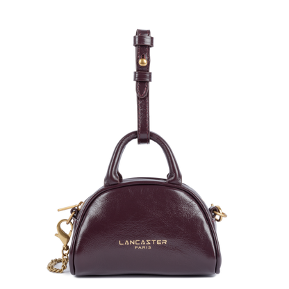 nano sac à main bowling - rétro bow #couleur_bordeaux