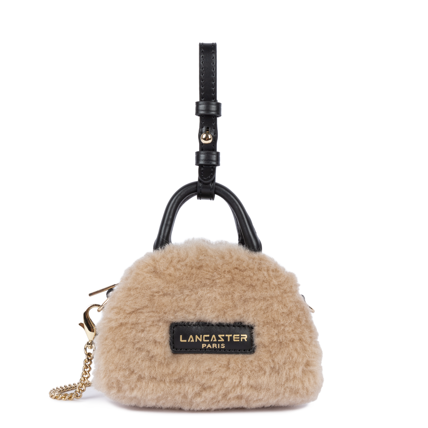 nano sac à main - moumoute #couleur_beige-noir