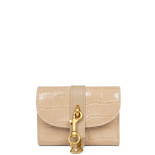 portefeuille - jodie #couleur_beige-dor